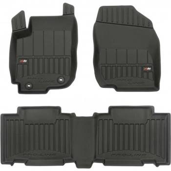 FroGum 3D Гумени стелки Frogum съвместими с Toyota Rav4 2013-2019, 4 части, черни