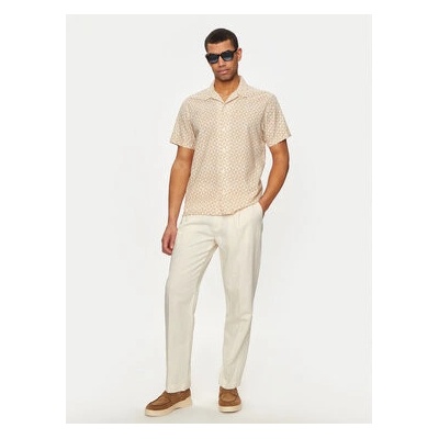 Jack&Jones košile Jorluke relaxed fit 12255206 béžová