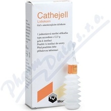 Cathejell Lidokain gel anestezující 1 inj. 12,5 g