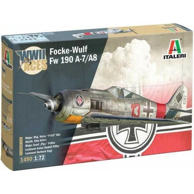 Model Kit letadlo 1490 Focke-Wulf Fw 190 A-8/F Aces 1:72