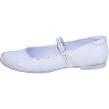 Emel baleríny 2331S-1 32 baleríny z kůže bílé