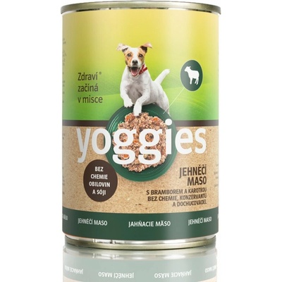 Yoggies jahňacie so zemiakmi a karotkou 400 g