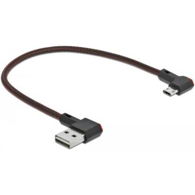 Delock Кабел DeLock, EASY-USB 2.0 Type-A мъжко - EASY-USB Micro-B мъжко