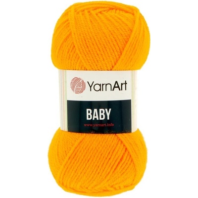 YarnArt Baby 586 tmavá oranžová
