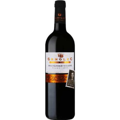 Grmolec Sylvánské zelené pozdní sběr 2019 suché 12,5% 0,75 l (holá láhev)