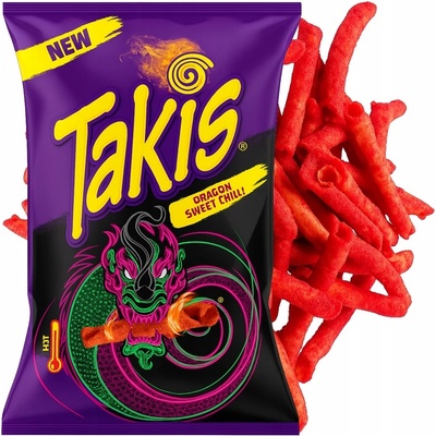 Takis Fuego Dragon Sweet Chilli Tortilla Chips 100гр