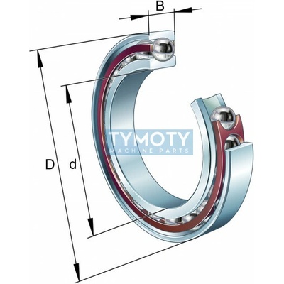 FAG B71911-C-T-P4S-UL vretenové ložisko