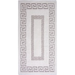 Vitaus Сив и бежов памучен килим , 100 x 150 cm Versace - Vitaus (Versace-Bej-100x150)