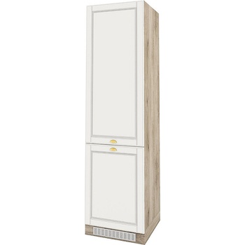 ИРИМ Колонен кухненски шкаф за вграден хладилник Сити АРФ-Бяло мат-09-50 60 см