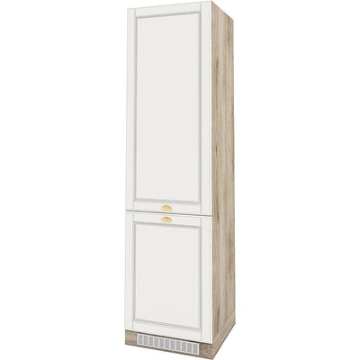 ИРИМ Колонен кухненски шкаф за вграден хладилник Сити АРФ-Бяло мат-09-50 60 см