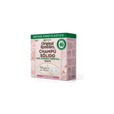 Garnier Твърд Шампоан Garnier Original Remedies Мек Успокояване (60 g)