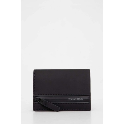 Calvin Klein pánská Rubberized Bifold 6Cc W/Coin K50K510895 00 černá