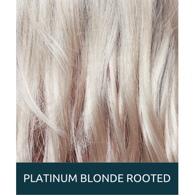Exclusive wigs by Lubo paruka Icone Human Hair SK platinum blonde rooted