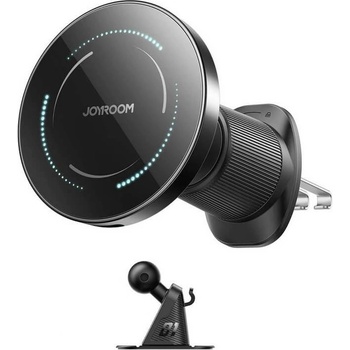 Image 1 of JOYROOM Безжично Зарядно за Кола, Joyroom MagSafe Car Charger Vent/Dash 15w, Черен (JR-ZS502)