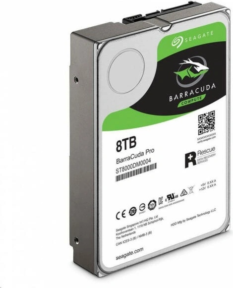 Seagate BarraCuda 3.5 8TB 5400rpm 256MB SATA3 (ST8000DM004) от 248