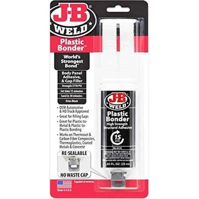 J-B WELD 50139 PlasticBonder Black 25 ml