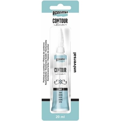 Pentart Konturovací liner perleťový 20 ml MENTOLOVÁ – Hledejceny.cz