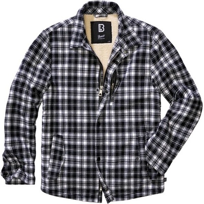 Brandit Classic Sherpa bílo-černá