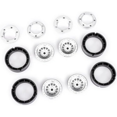 Traxxas диск 1.0 алуминиев сребърен (4)