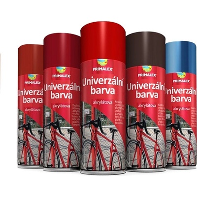 PRIMALEX Univerzální barva RAL 9005 černá LESK 400 ml
