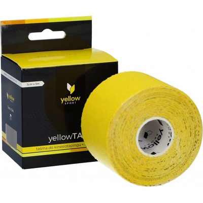 YELLOWSPORT Kinezio tape žlutá 5 cm x 5 m