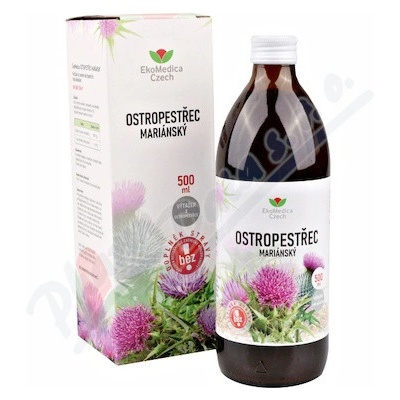 EcoMedica Ostropestřec Mariánský výtažek 500 ml