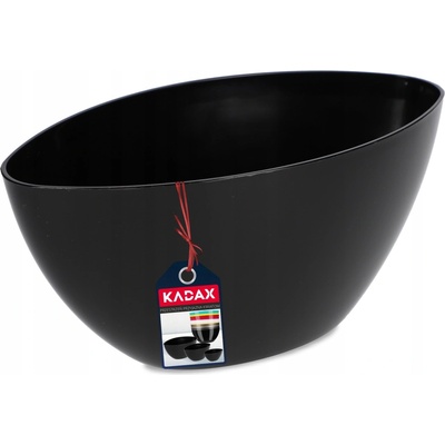 Kadax Květináč 38 x 14 x 13 cm plast černý