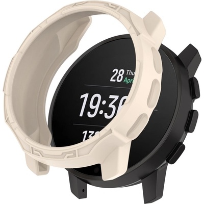 Púzdro PROTEMIO 57887 TPU HALF COVER Obal pre Suunto 9 Peak / 9 Peak Pro béžový