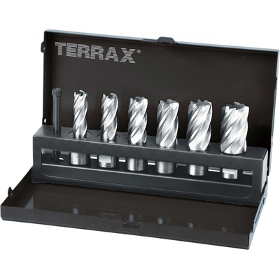 RUKO Sada jádrovách vrtáků 12 - 22mm Terrax