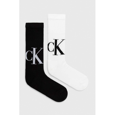 Calvin Klein Jeans Чорапи Calvin Klein Jeans (2 броя) в черно (701226656)