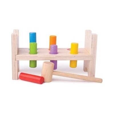 - Дървена детска игра с чукче (BB097)