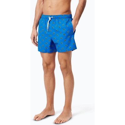 Lacoste Мъжки къси панталони за плуване Lacoste MH7188 gypsy blue/multico