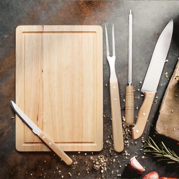 Art gift Барбекю сет от 4 аксесоара в калъф