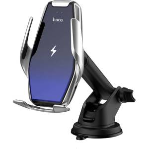 hoco. Стойка за кола с безжично зареждане Hoco S14 Surpass automatic induction wireless charging car holder