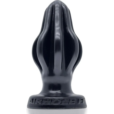 OXBALLS AIRHOLE-1 Finned Buttplug Black