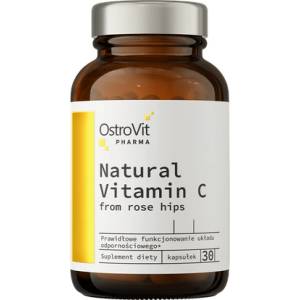 OstroVit Natural Vitamin C from Rose Hips 1000 mg, 30 capsules
