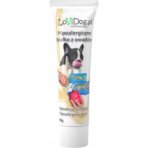 LoviPet Lovi Dog Premium Snack Pate With Insect Proteins - пастет за кучета в туба, с черен дроб, протеини от насекоми и витамини, 90 г