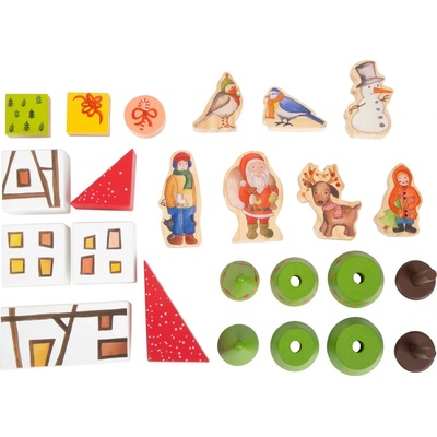 Small Foot Adventní kalendář zimní les