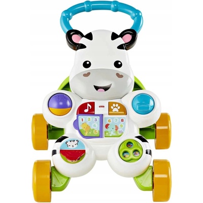 Fisher Price Chodúľka Zebra DPL53 41x46x11 cm viacfarebný