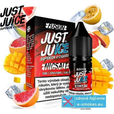 Just Juice Salt Fusion Mango & Blood Orange On Ice 10 ml 20 mg