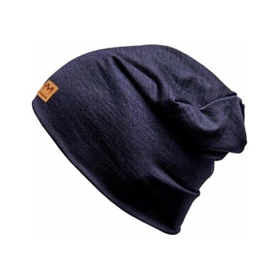 MW FREEBEANIE merino čepice černý melír