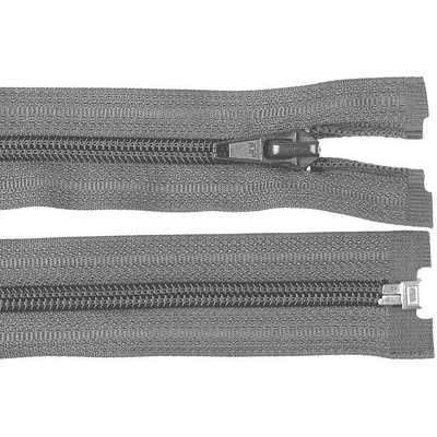 Spirálový zip šíře 5 mm délka 80 cm bundový POL 319 šedá ocelová