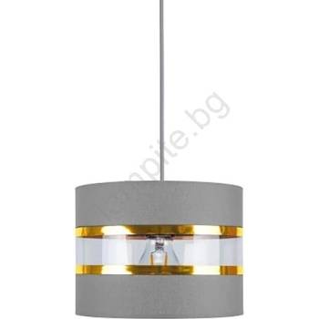 BELIS Полилей на въже LIND 1xE27/60W/230V сива (BE0244)