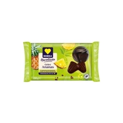 EDEKA Ananasové želé v hořké čokoládě, 250 g