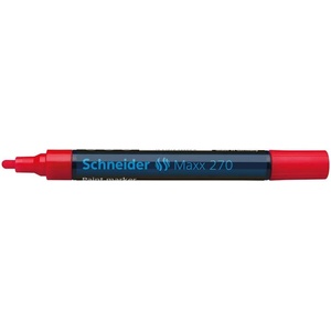 Schneider Лаков маркер, 1-3 мм, SCHNEIDER "Maxx 270", червен 127002 (127002)