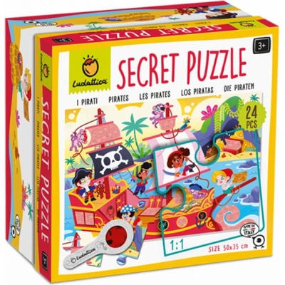 Ludattica: Secret s lupou Piráti 24ks