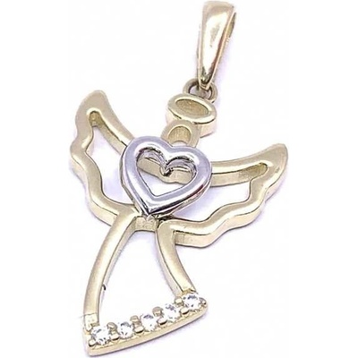Diante Zlatý přívěsek andílek 59636701