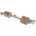 Kerbl Dumbbell coffee wood - играчка за куче, Кафено дърво с въже 35х8 см Германия - 80937