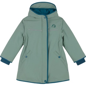 Finkid Детско палто Finkid Kid's Milla Coat - Green Bay / Deep Teal - размер 80/90 (703-4710-0111)