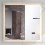 Fluminia Квадратно огледало Fluminia Miro 75 с LED осветление и размразител (ML2-75)